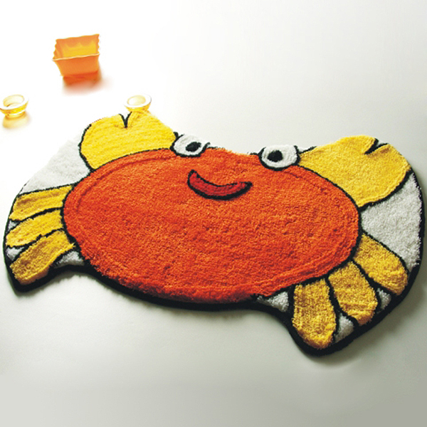 [crab] Kids Room Rugs (22 By 31.5 Inches)