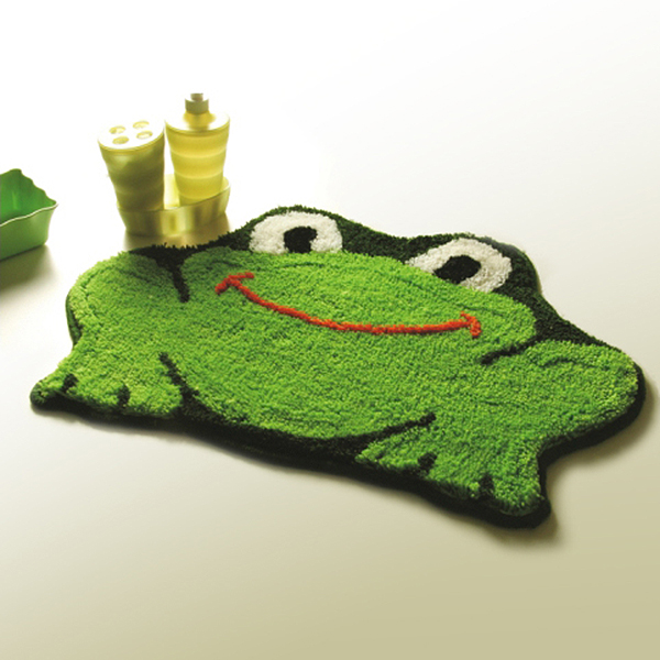 [frog] Kids Room Rugs (17.7 By 25.6 Inches)
