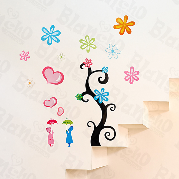 Crystal Love - Medium Wall Decals Stickers Appliques Home Decor