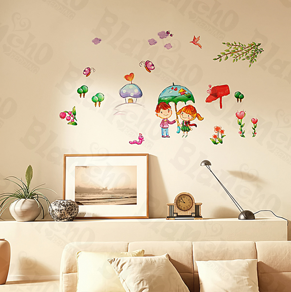 Shall We?-3 - Medium Wall Decals Stickers Appliques Home Decor
